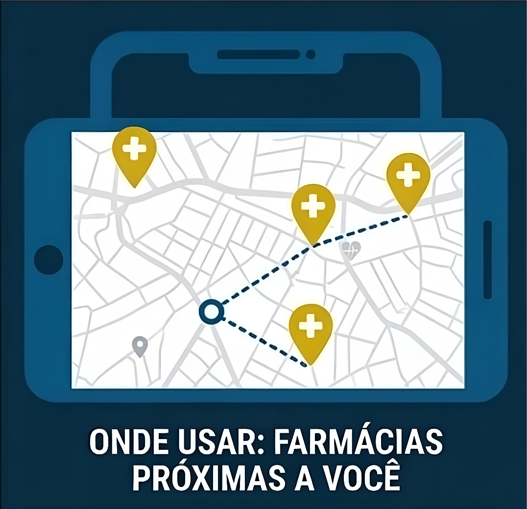 Mapa de farmácias
